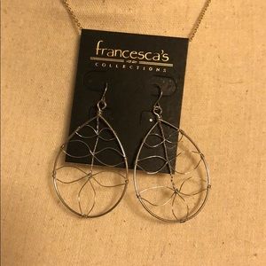 Francesca’s silver earrings